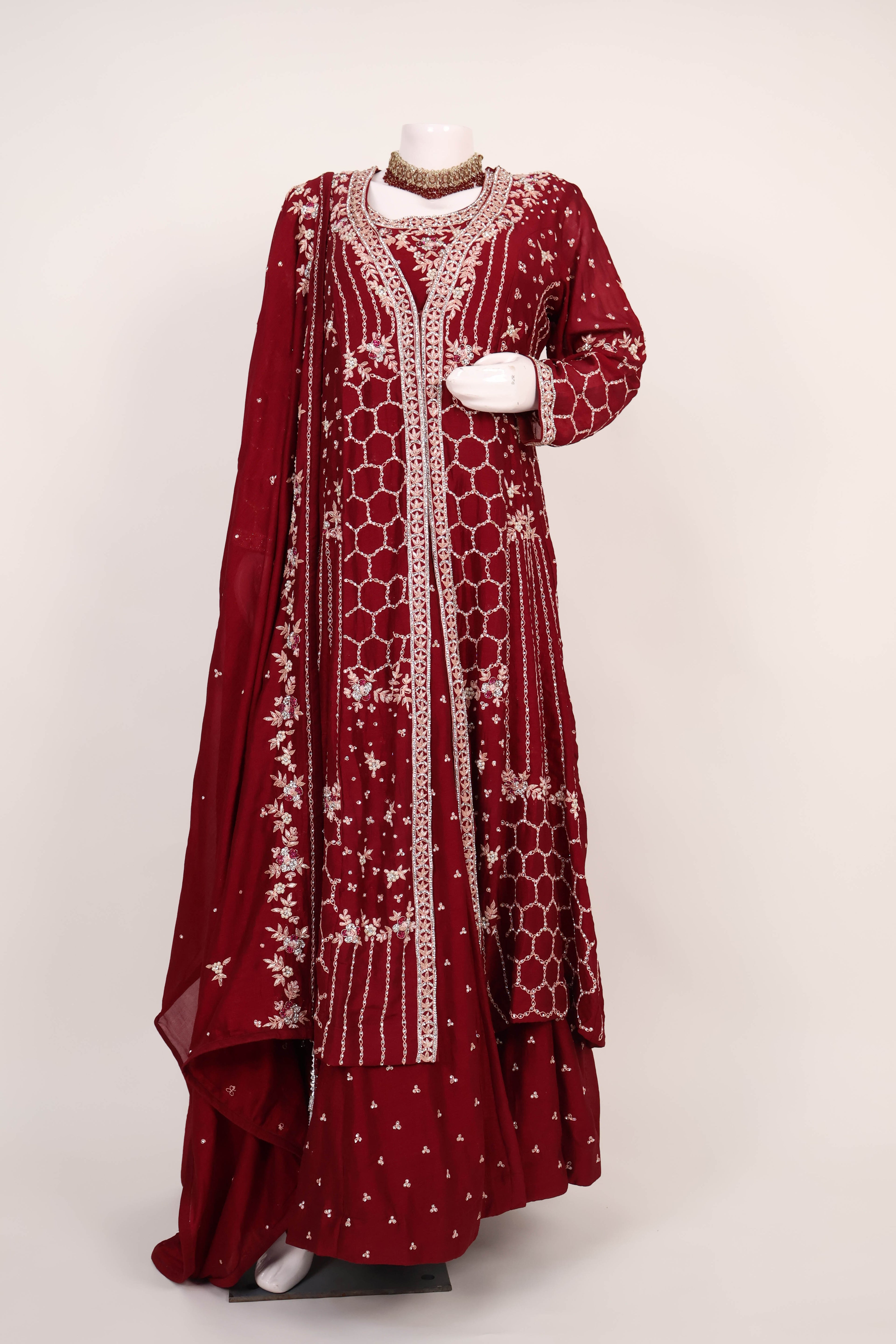 Anarkali Gown with jacket