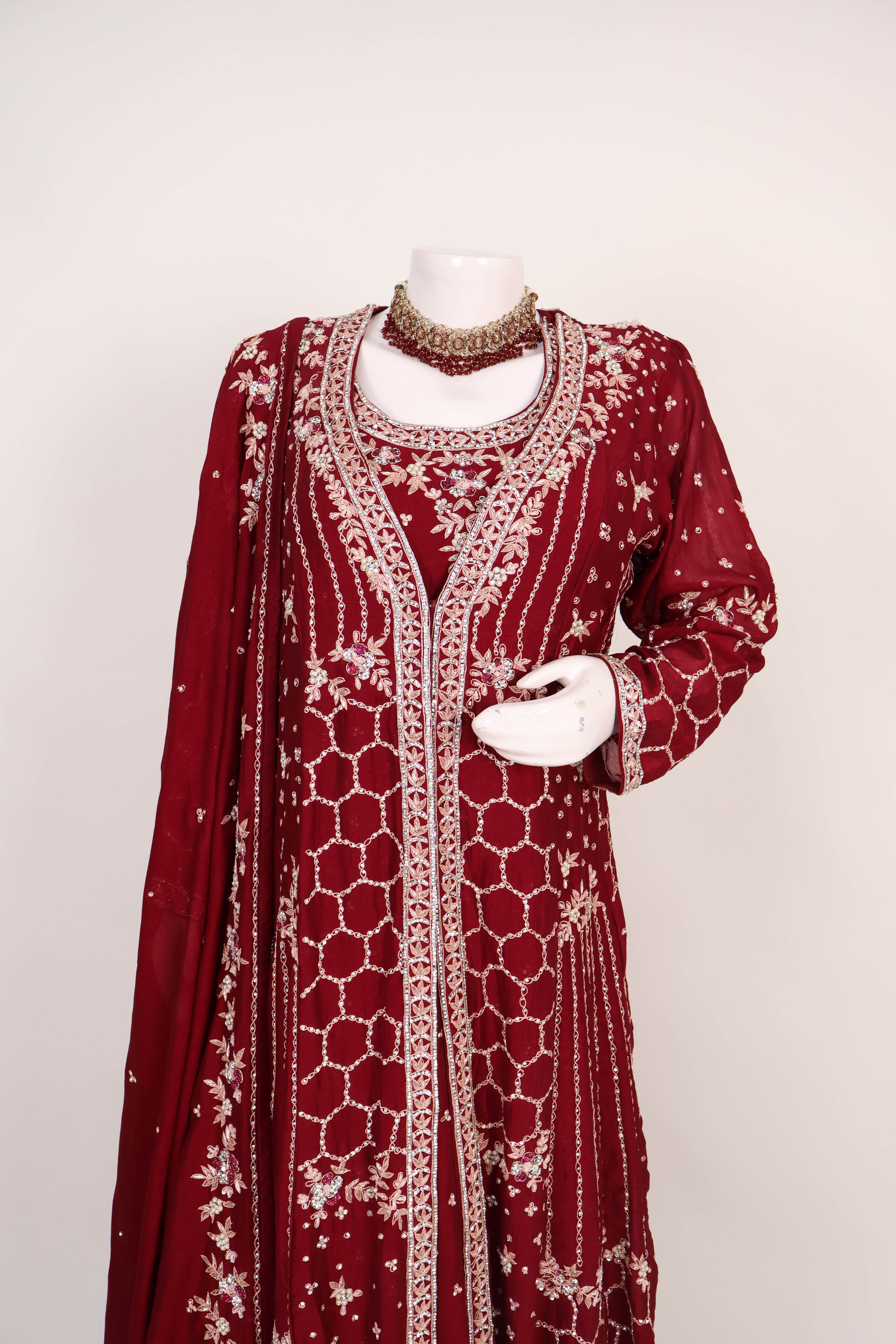 Anarkali Gown with jacket