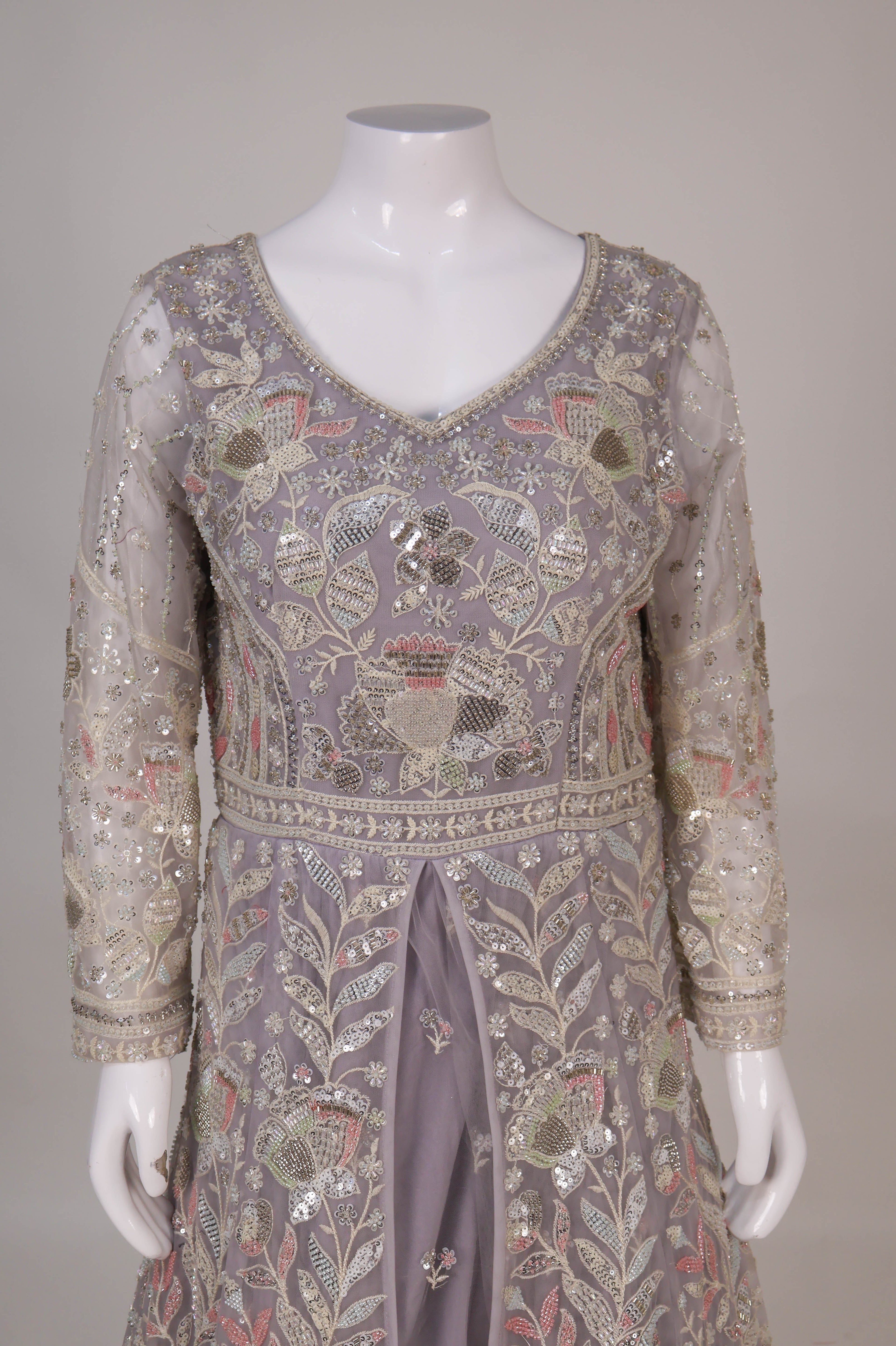 Front-Open Slit Anarkali Suit